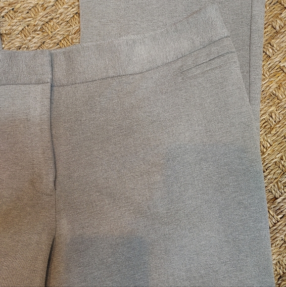 Calvin Klein Women's Slim Front Pant, Gray 14 - Picture 8 of 15